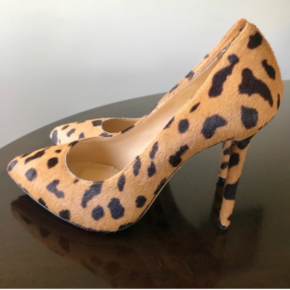 Charlotte Olympia leopard heal size 40